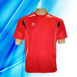 100% Polyester Man's Short Sleeve Soccer Jersey