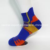Customized Men Cotton Polyester Elastane Basketball Socks