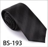 New Design Fashionable Silk/Polyester Check Tie (BS-193)