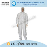 Nonwoven Disposable Protective Coverall with Hood