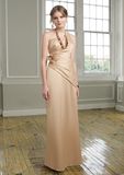 2015 Strapless Bridesmaid Gowns (BD3019)