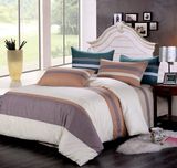 Patchwork Style Cotton Bedding with Bed Sheet Duvet Cover