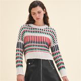 2018 New Design Chinese Factory Women's Sweater Colorful Pullover