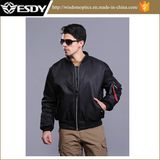 American Bomber Jacket Coat Both Sides Wear Windproof Men's Warm Coat