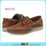 Brown Leather Boat Shoes