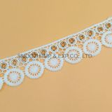 Fashion Embroidery Lace Eyelet Clothing Textile Accessories Water Soluble Fabric