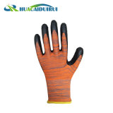 Polyester Liner Latex Crincle Glove Private Label