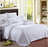 100% Cotton White Hotel Bedding Sets