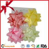Matte Printed PP Ribbon Bow for Christmas Tree Decoration