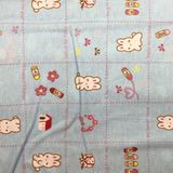 100%Cotton Flannel Printed Fabric for Sleepwears and Pajamas or Pants