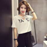 Comfortable Women's T-Shirt Short Sleeve Made in China