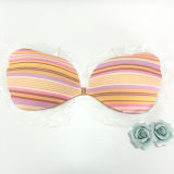Wholesale Colorful Print Sexy Invisible Bra for Wedding Part Ball