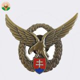 2018 Custom Enamel Eagel Shape Badge