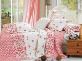 Customized Prewashed Durable Comfy Bedding Quilted 1-Piece Bedspread Coverlet Set for 55