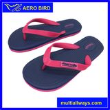 Perfect Color PE Slipper for Lady with Logo Design