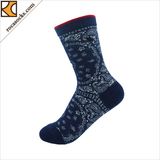 Fancy Floral Pattern Wholesale Women Dress Socks (165028SK)