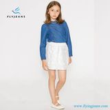 New Style Slim Simple Girls' Long Sleeve Denim Shirt with Back Button by Fly Jeans