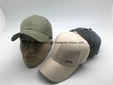 100% Linen Sport Caps with Meatl Logo