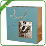 Custom Printed Paper Carrier Bag for Shopping