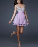 Sleeveles Cheap Discount Prom Evening Bridesmaid Dresses (DS021)