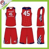 100% Polyester Quality Custom Best Basketball Jersey Design with Full Sublimation