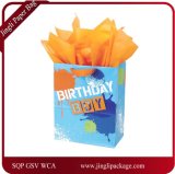 Fancy Gift Paper Bags with Printing and Glitter High Quality Paper Bags, Birthday Gift Bag