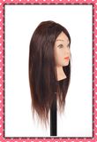 100% Human Hair Lesson Head 16inches for Beauty School Training