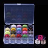 100% Polyester Colorful Pre-Wound Bobbins Embroidery Thread