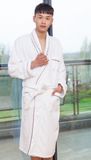 White Terry Cotton Hotel Bathrobe / Pajamas with Embroidery Logo