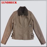 New Style Women's PU Jacket Outerwear Clothes
