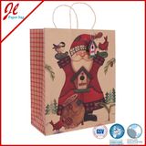 Kraft Christmas Gift Bags with Twisted Handle