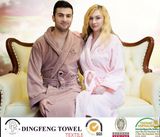 New Fashion 100% Cotton High Quality Super Soft Velvet Bathrobe Df-8850