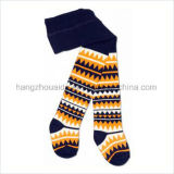 Colored Knitting Tube High Fashion Style Dress Sock