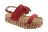 Rope Ladies Wedge Hemp Wedge Sandal Espadrille Tassel Shoes