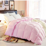 China Wholesale Peach Colored Comforter Sets Microfiber Quilt for Hotel Textile USA Market