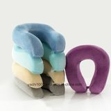 Soft Plush Material Memory Foam Neck Pillow