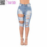 Fashion Lady Shorts Denim Jeans L536