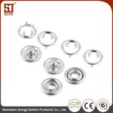 Simple Color Matching Round Metal Prong Snap Button