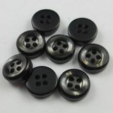 Wholesale Price Classic Black 4 Holes Shirt Button