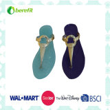 PVC Metallic Slippers, with Beautiful Appearance