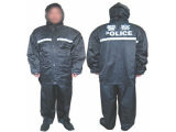 Waterproof Police Raincoat, Reflective Raincoat Jf-Y-Ww01