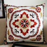 45X45cm Embroidery 100% Cotton Decorative Sofa Pillow Cushion Cover (C14106-6)