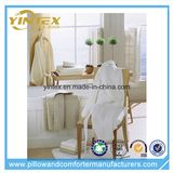 Solid Full Size Men Women Sleepwear Long Kimono Collar Bathrobes