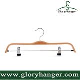 Multifunctional Plywood Wooden Clothes Hanger, Coat/Pant/Skirt Hanger