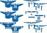 Ontario Hockey League Sudbury Wolves Customized Hockey Jersey