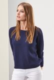 Lady Oversized Cotton Sweatershirt by Knitting Design