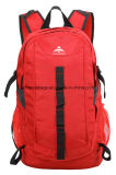 Custom Red Polyester Outdoor Travel Sport School Backpack in Good Price