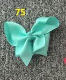 Bowknot Fashion Decorative Metal Silver Hairpins for Children 75