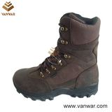 Slip-Resistant Brown Nylon Military Hunting Boots (WHB003)