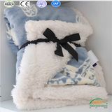 Sea Star Printing Sherpa Fleece Winter Throw Blanket